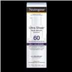 Neutrogena Ultra Sheer Face Serum, SPF 60, 1.7 Oz