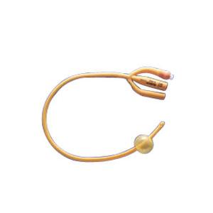 Teleflex Medical Inc Gold&trade; Silicone Coated 3-Way Foley Catheter, Color Coded, Sterile 22Fr 16" L, 5cc Balloon Capacity
