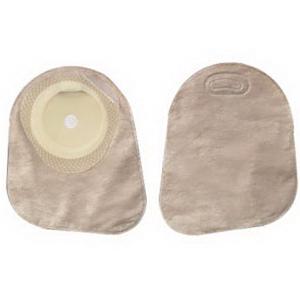 Hollister Premier&trade; One-Piece Closed Mini Pouch, 5/8" to 2-1/8" Cut-to-Fit Flat SoftFlex&reg; Skin Barrier, Filter, Beige