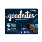 Goodnites Youth Pants for Boys, Large, Giga Pack, Replaces Item 6940533