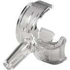 Passy-Muir&trade; Valve Oxygen Adapter Clear, Small, Lightweight