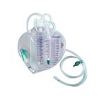 Bard I.C. Infection Control 350mL Urine Meter Drainage Bag with Bacteriostatic Collection System 2500mL, Latex Free