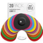 Not Just A Patch Original Patches for Freestyle Libre 3, Multicolor, 20 ct