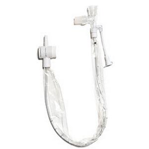 Kimberly-Clark Professional BALLARD TRACH CARE KIMVENT&reg; Closed Suction System 10Fr T-Piece 30-1/2cm L, Includes 22mm x 22mm Flex Tube, 15mm x 22mm Fixed Adapter, 15mm Swivel Adapter, Control Valve 14 Fr Blue, T-Piece Manifold, Catheter,Irrigation Sub