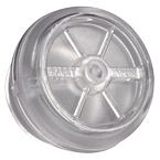 Passy-Muir&trade; Low Profile Tracheostomy Swallowing and Speaking Valve 4" x 6" Clear, Light Weight, Neonatal Non-Ventilator