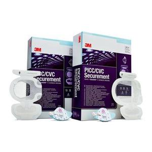 3M&trade; PICC/CVC Securement Device + Tegaderm&trade; Intravenous Advanced Securement Dressing, 2" x 2-1/8" Device, 3-1/2" x 4-1/2" Dressing