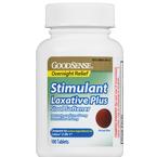 GoodSense Stimulant Laxative + Stool Softner Overnight Relief Tabs, 100 ct