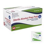 Dynarex Alcohol Prep Pad, Large, 1.18" x 3.54" Sterile