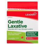 Leader Laxative Relief Overnight Gentle Tablets, 175 ct