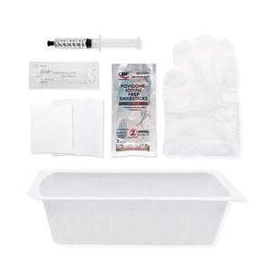 TruAdvance Foley Insertion Tray with 10mL Water Syringe and PVP Swabsticks