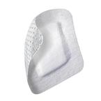Gentac Silicone Adhesive Island Wound Dressing, 4" x 4", Pad Size 2.5" x 2.5"
