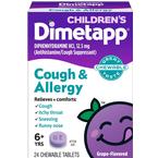 Child's Dimetapp Cough & Allergy Chewable, 24 ct