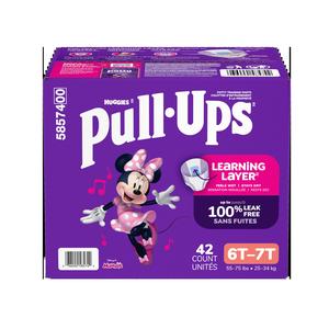 Pull-Ups Learning Designs Training Pants, Girls, Giga Pack, 6T - 7T