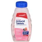 Leader Ultra Strength Antacid, 1000Mg Chewable Tablets, Assorted Berry, 72 ct (Compare To Tums Ultra Strength)