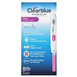 Clearblue Digital Ovulation Test, 30 ct - REPLACES GCO80807557
