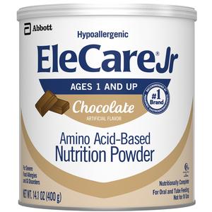 Elecare& Jr Supplemental Formula, Powder, Amino-Acid Based, Chocolate, 14.1 oz