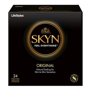 LifeStyles&reg; Skyn Feel Everything&trade; Original Contraceptive Condom, 24 Count