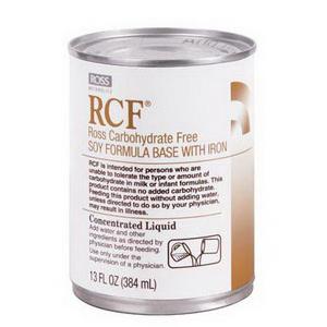 RCF&reg; Concentrated Liquid Institutional 384mL Can, No Added Carbohydrate Soy Infant Formula Base with Iron