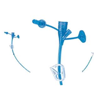 Kimberly-Clark Professional MIC-KEY Non-Bolus Extension Set 24" L with SECUR-LOK Right-Angle Connector, 2 Port “Y” and Clamp, DEHP-free Formulation, Non-sterile