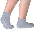 Cardinal Health&trade; Single Tread Patient Safety Footwear XL, Grey, Interior Terrycloth