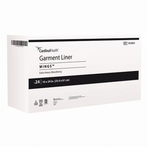 Cardinal Health, Garment Liner, Wings™, Large, 10" x 24"