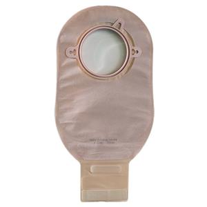 Hollister New Image® Two-Piece Drainable Pouch, 1-3/4" Flange, Filter, Integrated Closure, Ultra Clear