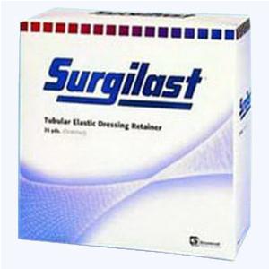 Derma Sciences Surgilast&reg; Tubular Elastic Bandage Retainer, Contains Latex, for Large Head, Shoulder, Thigh 25-1/2" Working Stretch Size 6, 25 yds