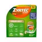 Adult ZYRTEC 10mg Liquid Gels, 25 ct - REPLACES 53020425