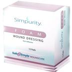 Simpurity Silicone Foam, No Border, 6" x 6"