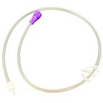 Vesco Single Port, Straight, ENFit, Bolus Feeding Extension Set, 24"