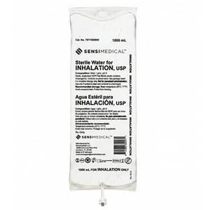Sensimedical Sterile Water for Inhalation USP, 1000mL Bag