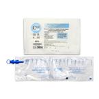 Cure Catheter® Single, Closed System, Unisex, Straight Tip, 10 FR