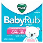 Vicks BabyRub, Non-Medicated Soothing Chest Rub Ointment, 1.76 oz