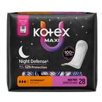 Kotex Overnight Maxi Pads, 28 ct - REPLACES 6955582