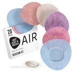 Not Just A Patch Air Patches for Dexcom G7 and Stelo, Multicolor, 20 ct