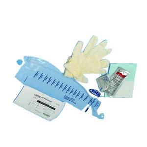 MTG Instant Cath&reg; Closed System Kit with Vinyl 16Fr 16" Catheter with Introducer Tip and Two Clear BZK Wipe, Sterile, Pre-lubricated, Latex-free