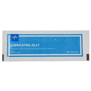 Medline E-Z&reg; Lubricating Jelly, 5gm, Sterile