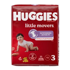 Huggies Little Movers Diapers, Size 3, Jumbo Pack – Suggested Sub for 6949536