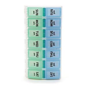 Apothecary Products EZY Dose&reg; Weekly AM/PM Travel Pill Planner Large