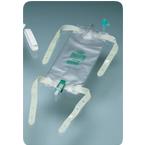 Bard Dispoz-a-Bag Leg Bag with Flip-Flo&trade; Valve, 32 oz (4 leg bags & 1 pair fabric leg straps)