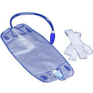 Curity&trade; Urine Leg Bag with Anti-Reflux Valve, Pre-Attached 12" Extension Tube, 17 oz, Medium