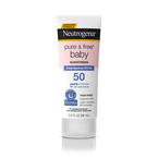 Johnson & Johnson Neutrogena&reg; Pure & Free&reg; Baby Sunscreen Lotion, Broad Spectrum, SPF 50, 3 oz