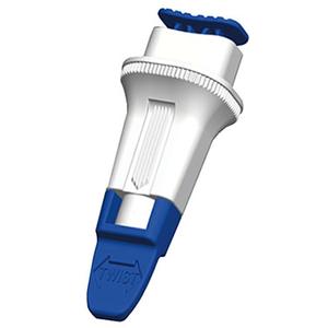 Arkray Assure&reg; Lance Plus Safety Lancet, 25ga OD, Dark Blue