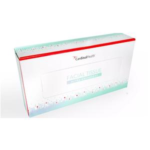 Cardinal Health&trade; Premium 2-Ply Facial Tissue, 8'' x 8.3'' Sheet, 100 Count