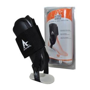 Hygenic Active Ankle&reg; T2&trade; Rigid Ankle Brace, Small, Black