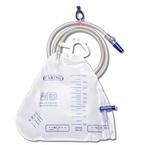 Medline&reg; Industries Urology Drainage Bag with Antireflux Valve 2000mL, Latex-free