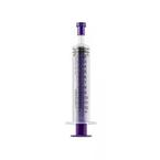 Monoject Oral Syringe, 12 mL, Sterile, Purple