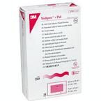 3M Medipore&trade; Plus Pad Soft Cloth Adhesive Wound Dressing, Sterile 6" x 6" with 4" x 4-1/2" Pad