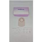 Safe N Simple 8" Closed 2-Piece Pouch, Beige, 70mm, 2-3/4" Flange With Belt Tabs