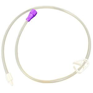 Vesco Single Port, Straight, ENFit, Bolus Feeding Extension Set, 24"